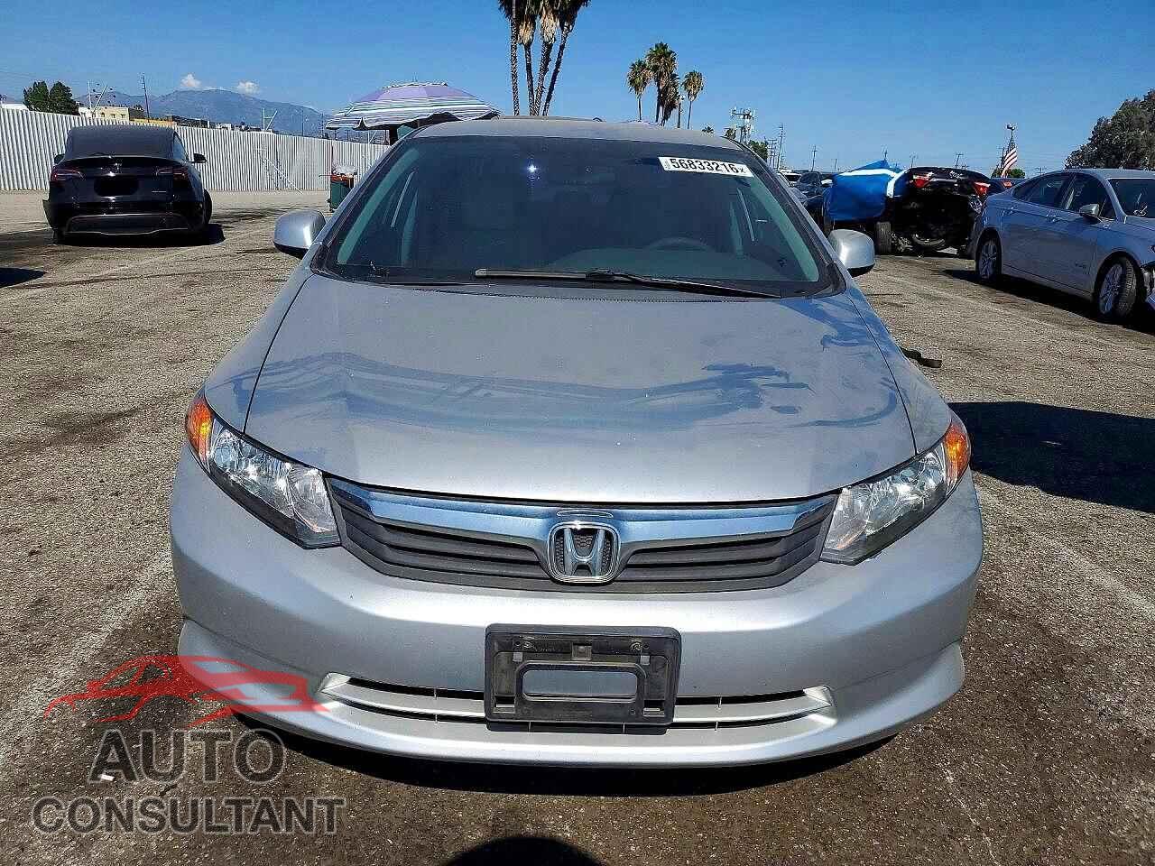 HONDA CIVIC 2012 - 19XFB2F59CE383760