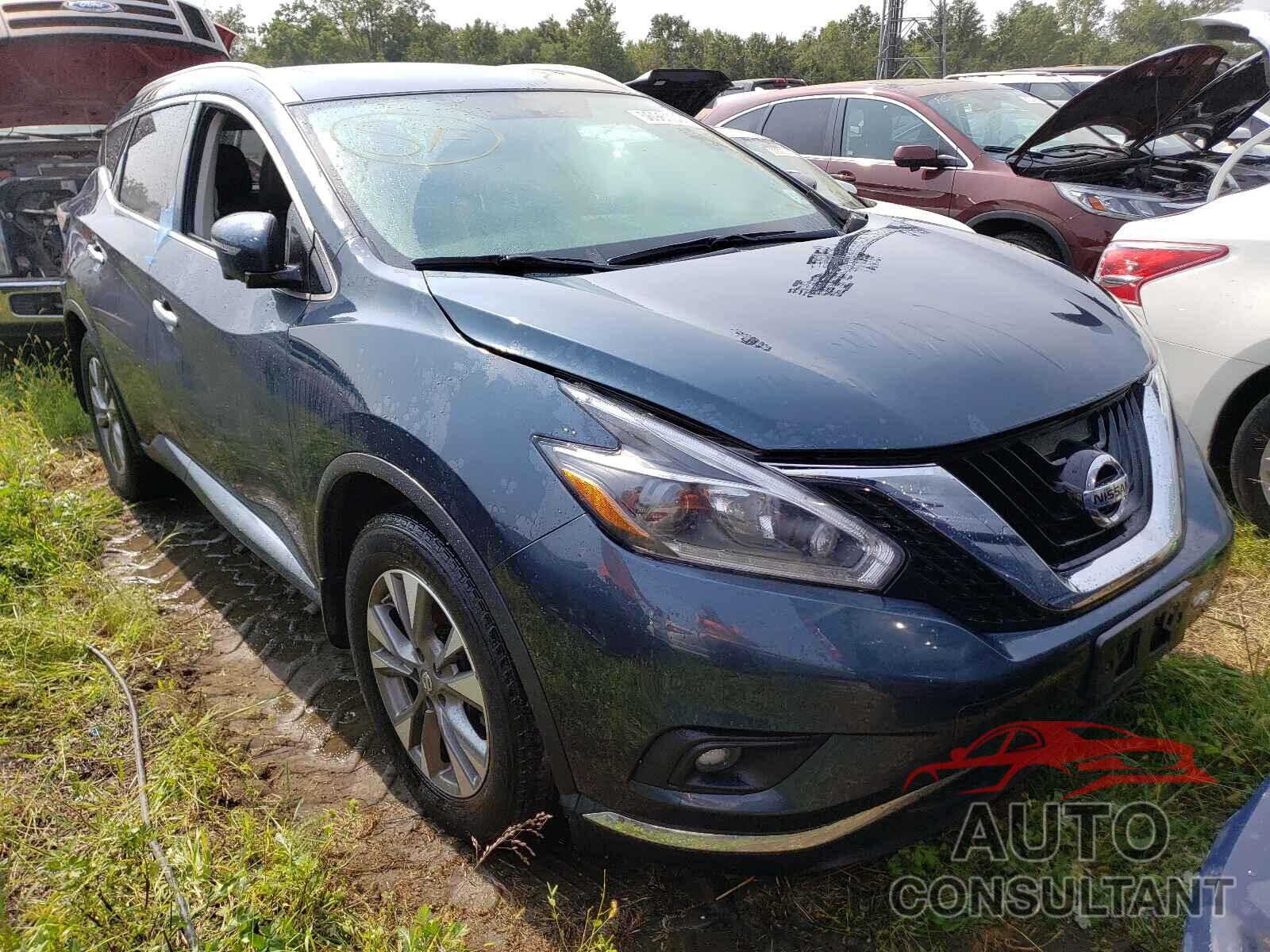 NISSAN MURANO 2018 - 5N1AZ2MH9JN144278