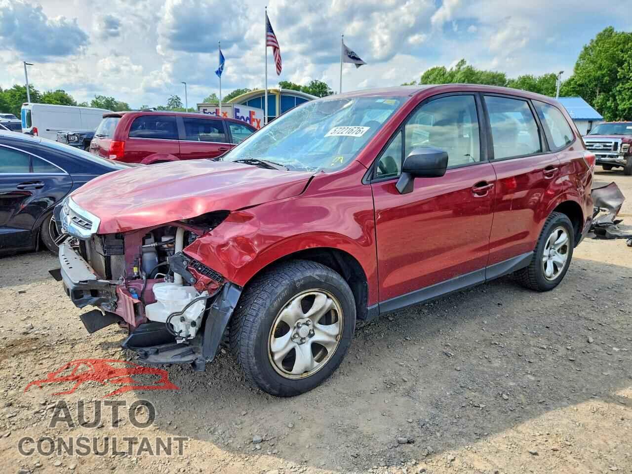 SUBARU FORESTER 2017 - JF2SJAAC4HH404647