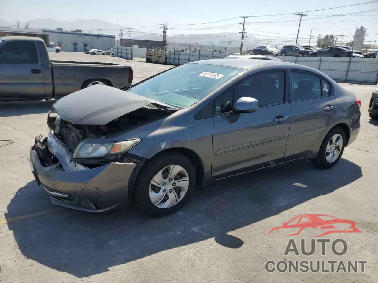HONDA CIVIC 2013 - 2HGFB2F52DH507990