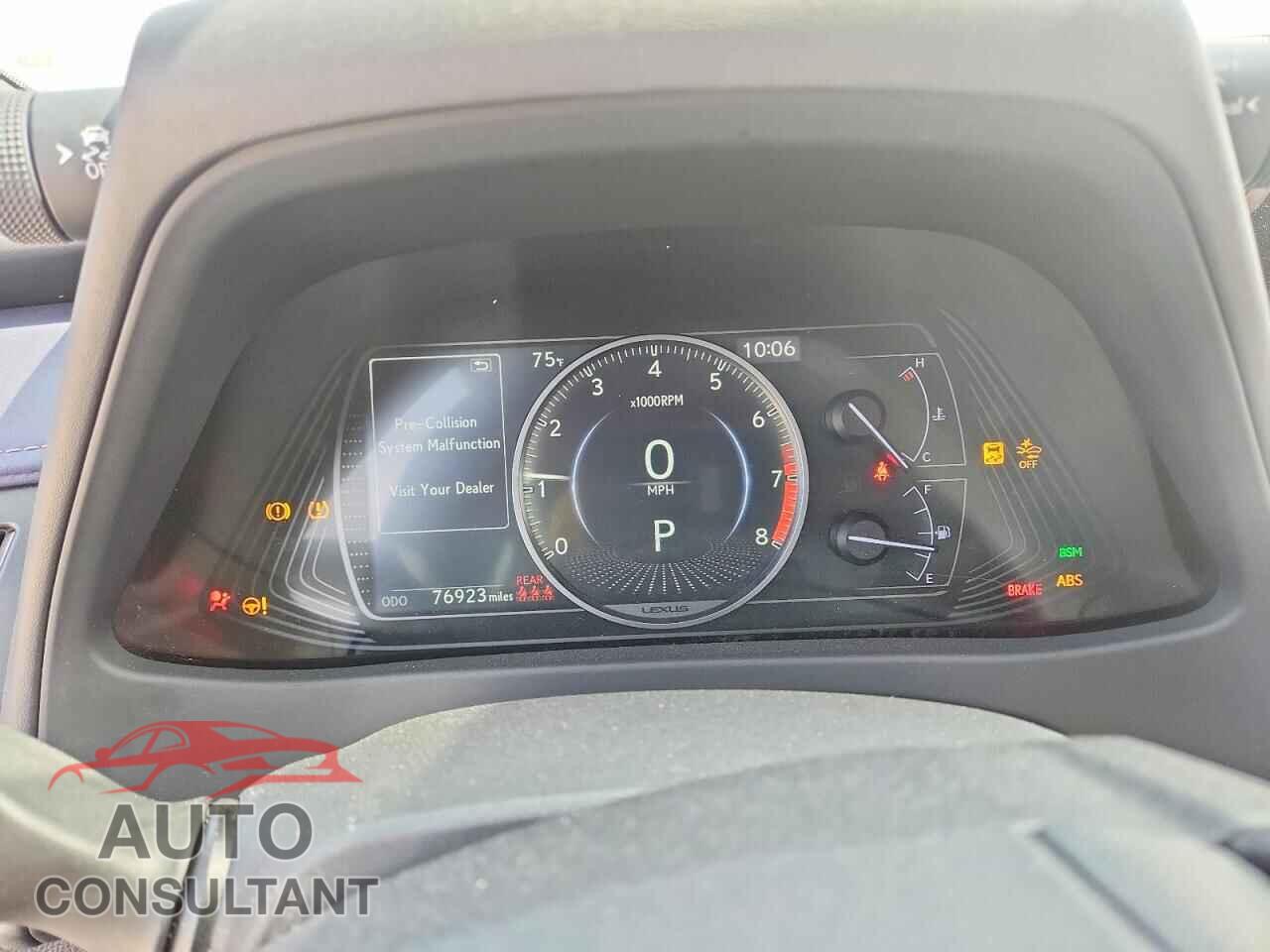 LEXUS ALL OTHER 2019 - JTHY3JBH9K2002192