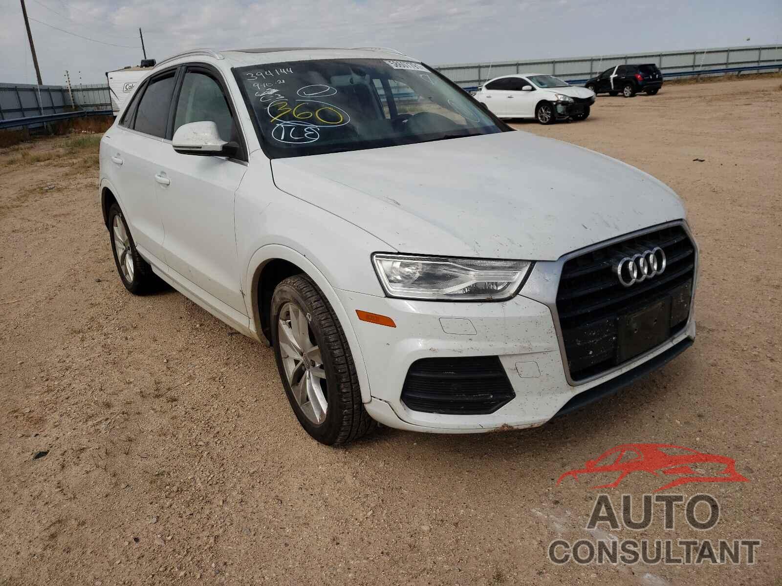 AUDI Q3 2016 - WA1BFCFS6GR016592