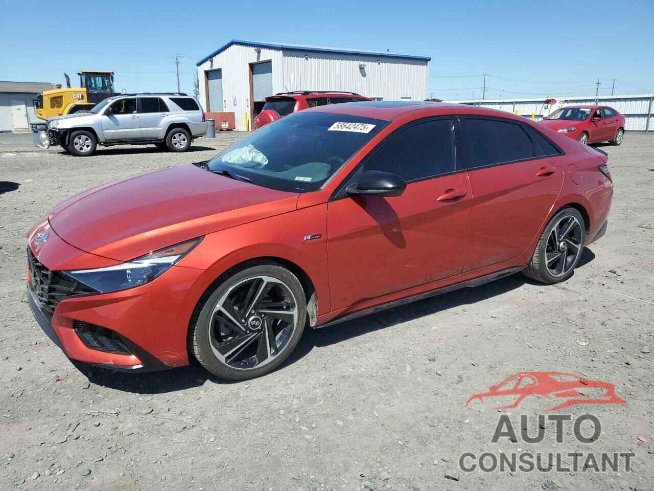 HYUNDAI ELANTRA 2021 - KMHLR4AF3MU175270