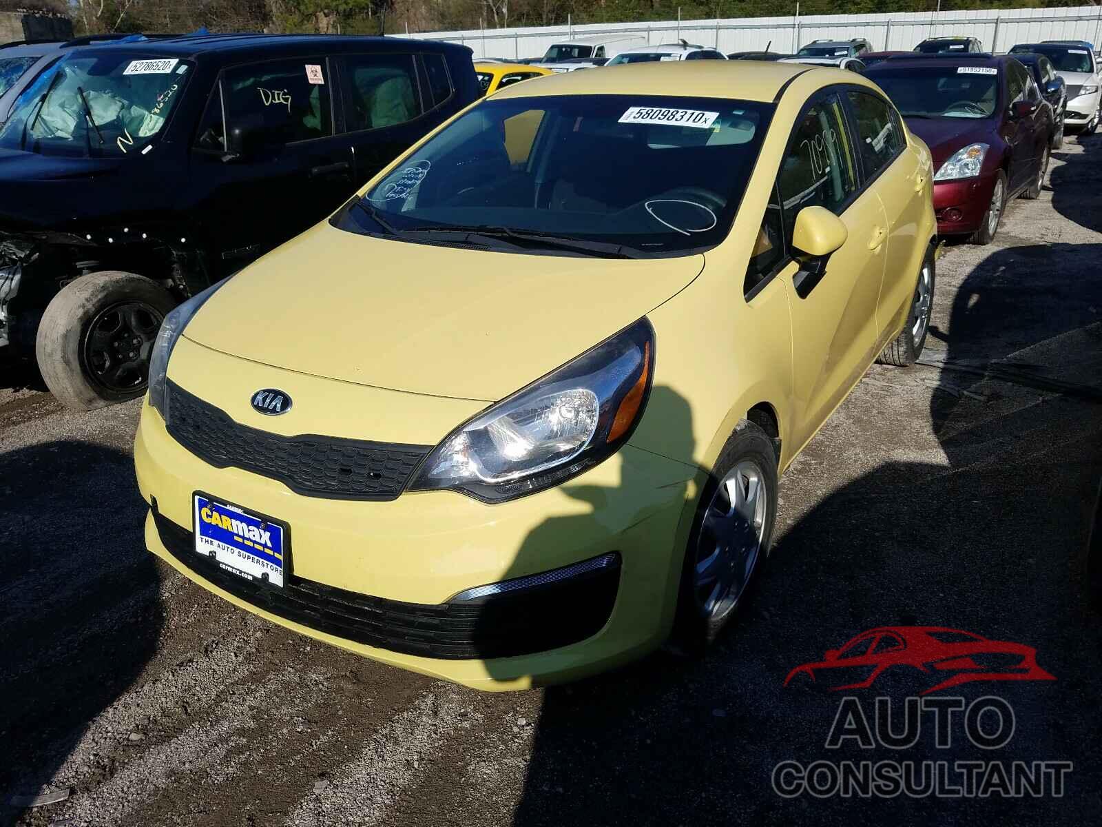 KIA RIO 2016 - KNADM4A33G6539626