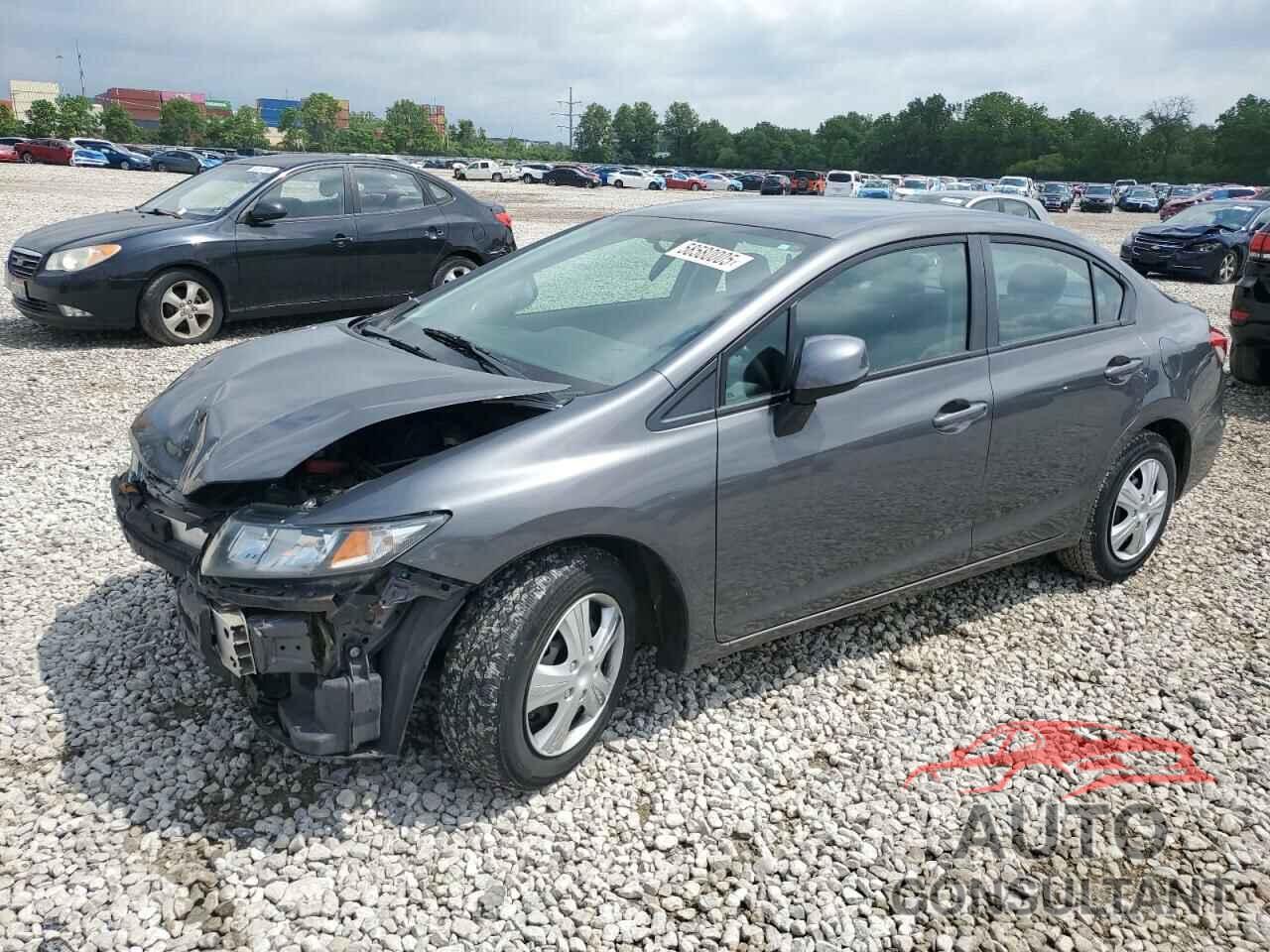HONDA CIVIC 2013 - 2HGFB2F50DH593901