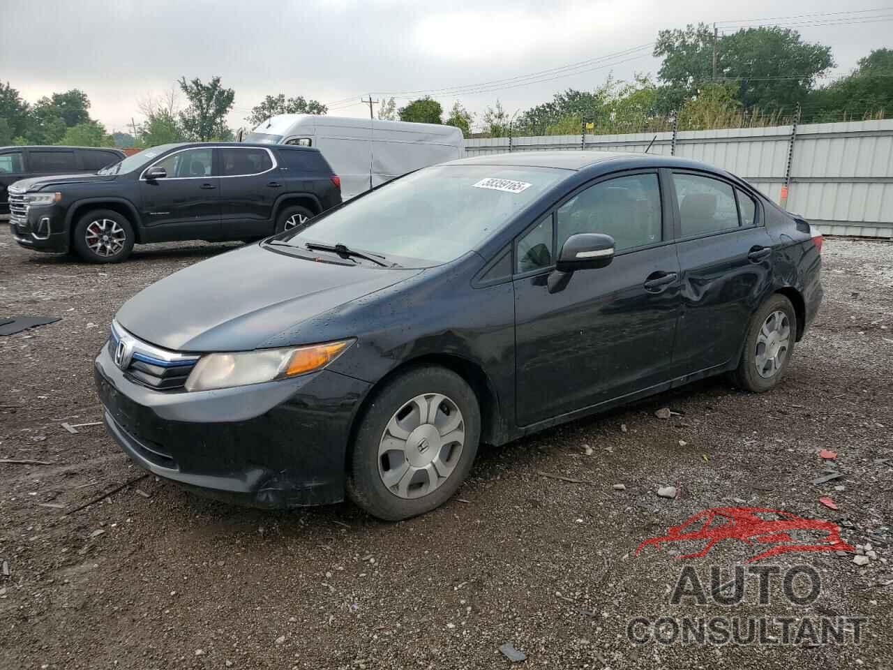 HONDA CIVIC 2012 - JHMFB4F34CS004699