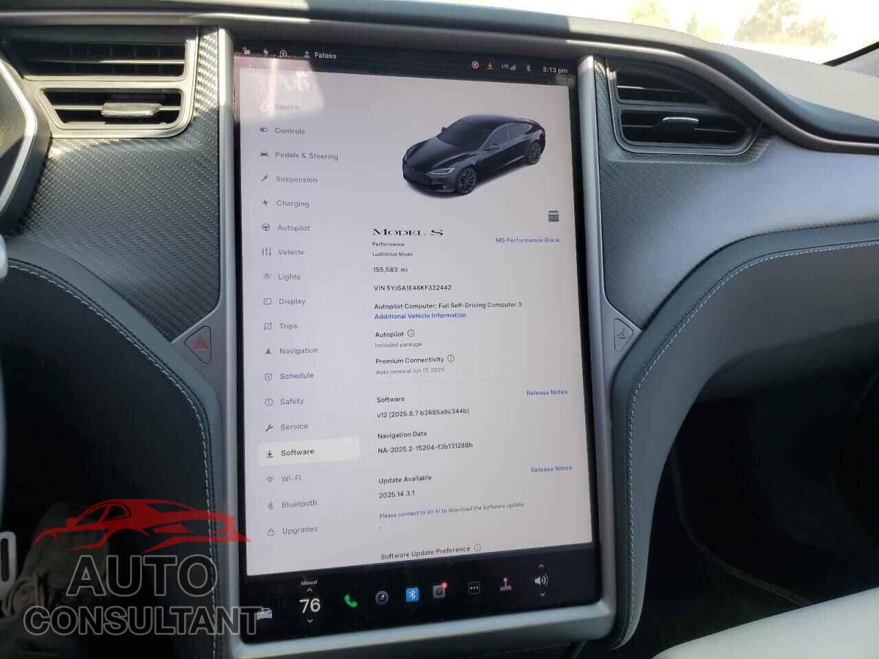 TESLA MODEL S 2019 - 5YJSA1E48KF332442