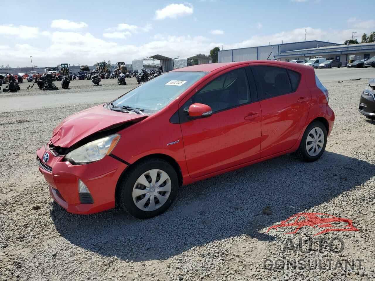 TOYOTA PRIUS 2012 - JTDKDTB38C1504543