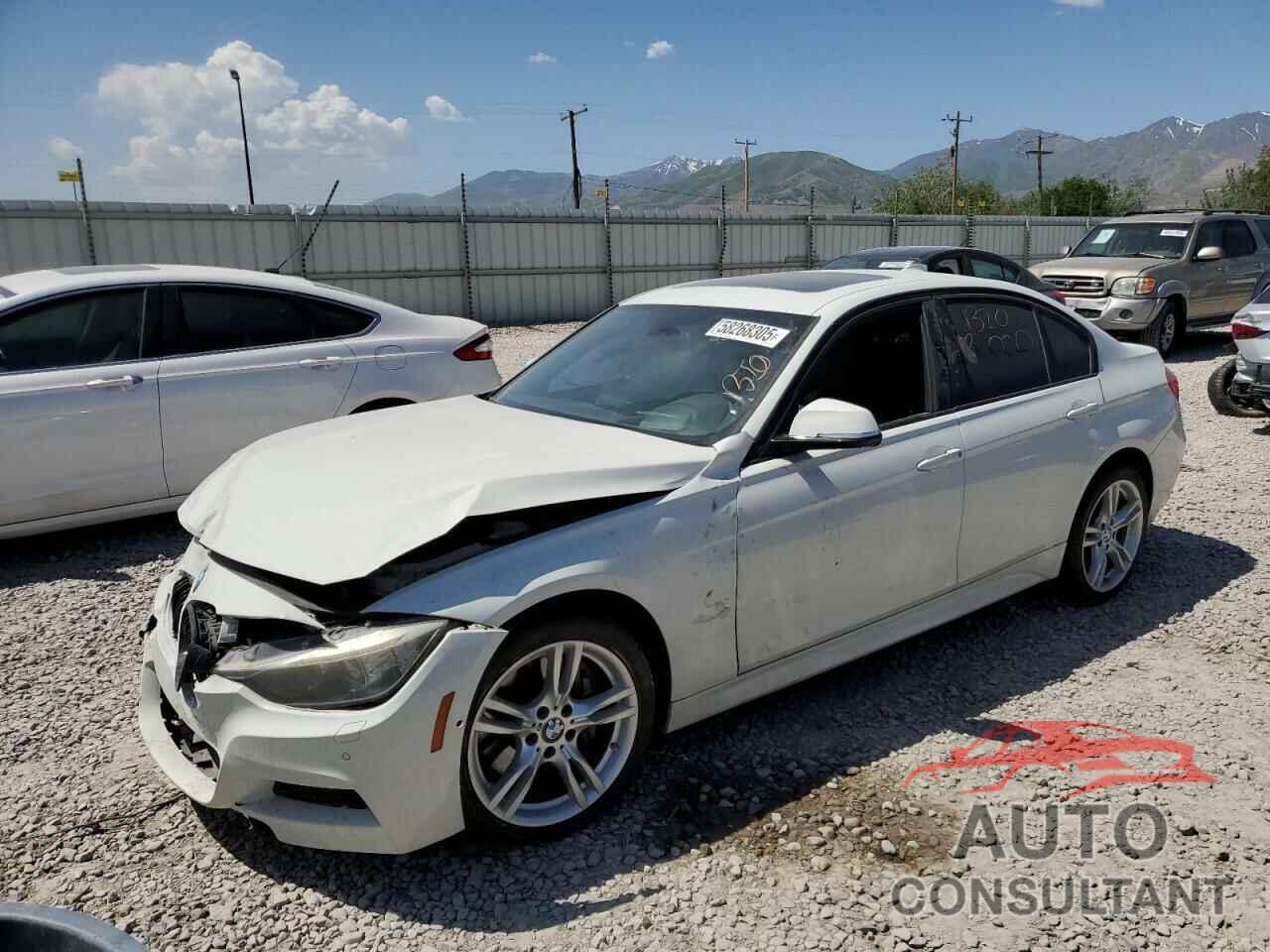 BMW 3 SERIES 2013 - WBA3B9C59DF587947