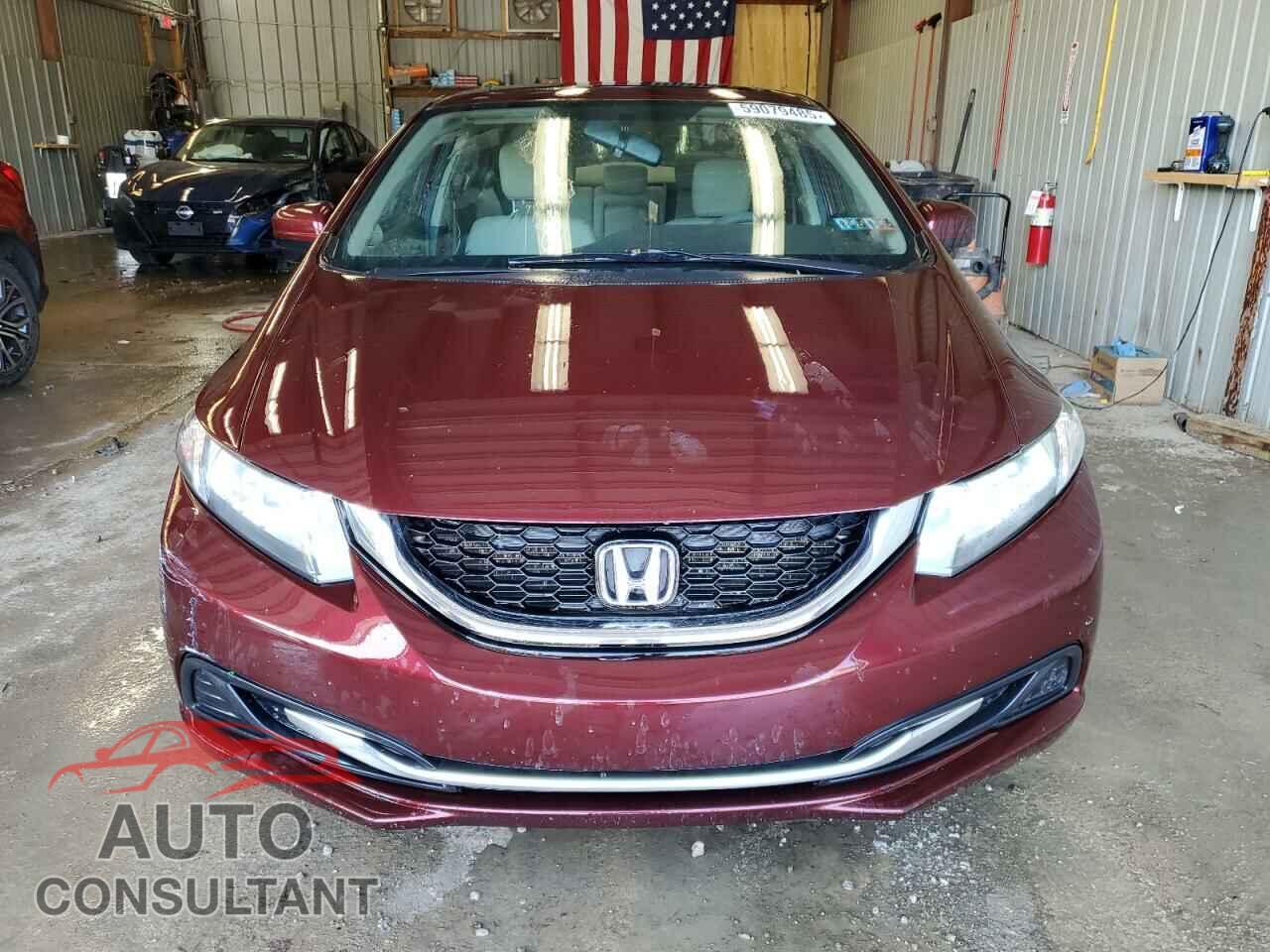 HONDA CIVIC 2014 - 19XFB2F86EE234526