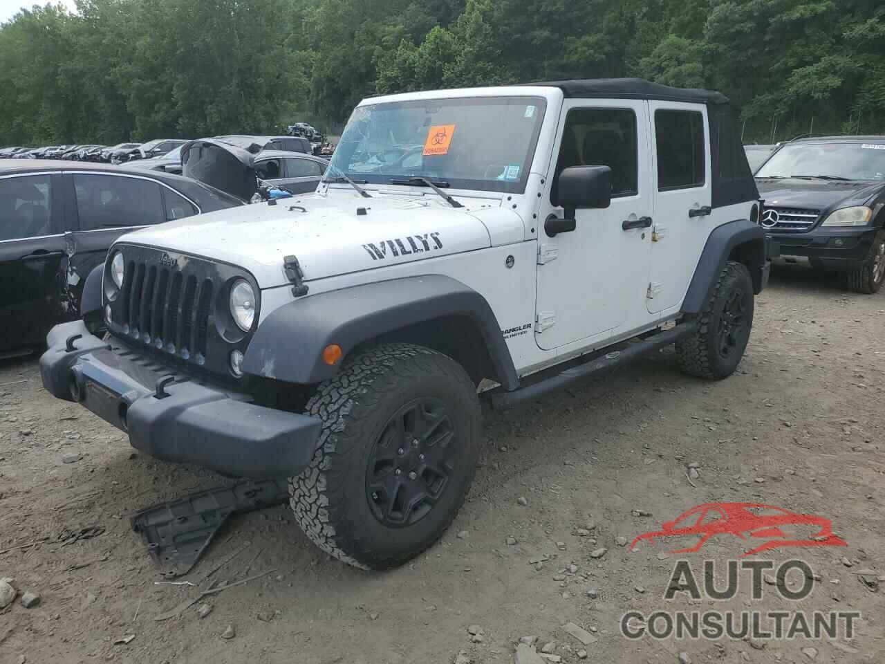 JEEP WRANGLER 2017 - 1C4BJWDG6HL534503