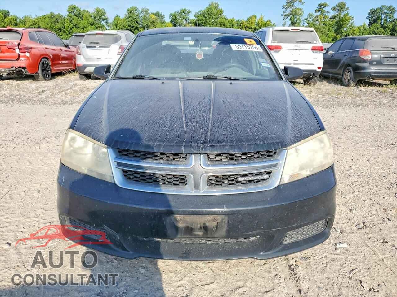 DODGE AVENGER 2012 - 1C3CDZAB1CN177724