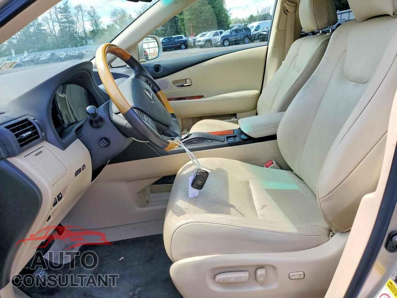 LEXUS RX350 2011 - 2T2BK1BA7BC090833