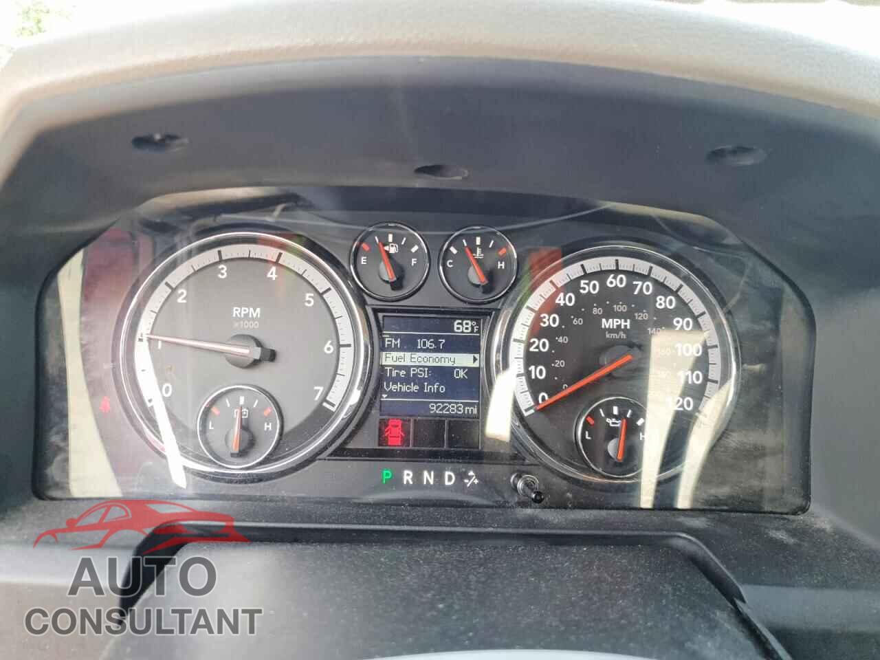 DODGE RAM 1500 2012 - 1C6RD7FT5CS341061