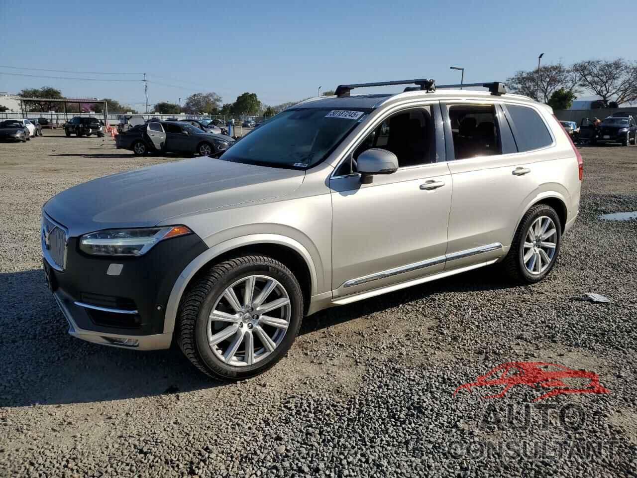 VOLVO XC90 2016 - YV4A22PL0G1024150