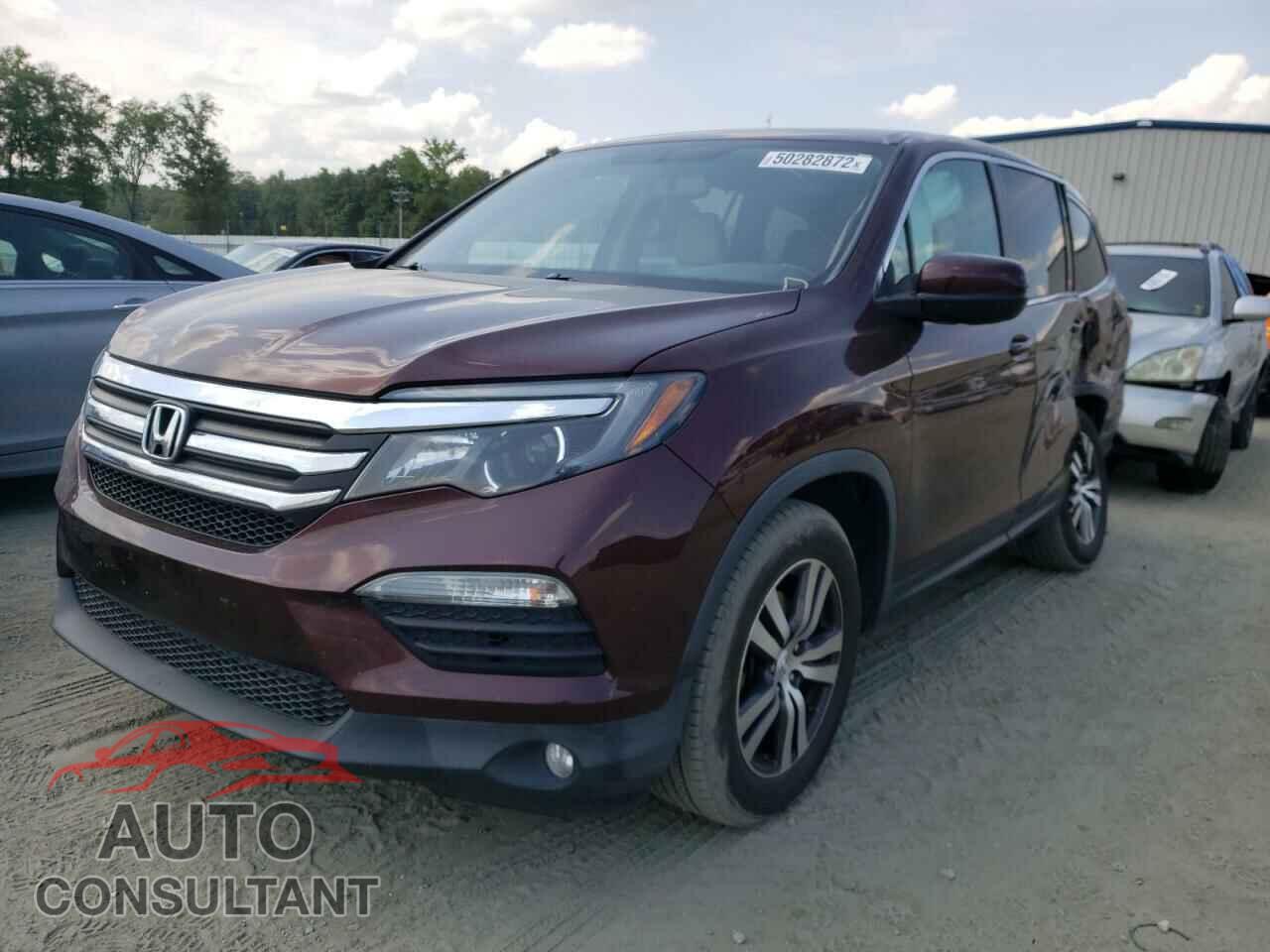 HONDA PILOT 2017 - 5FNYF5H8XHB017720