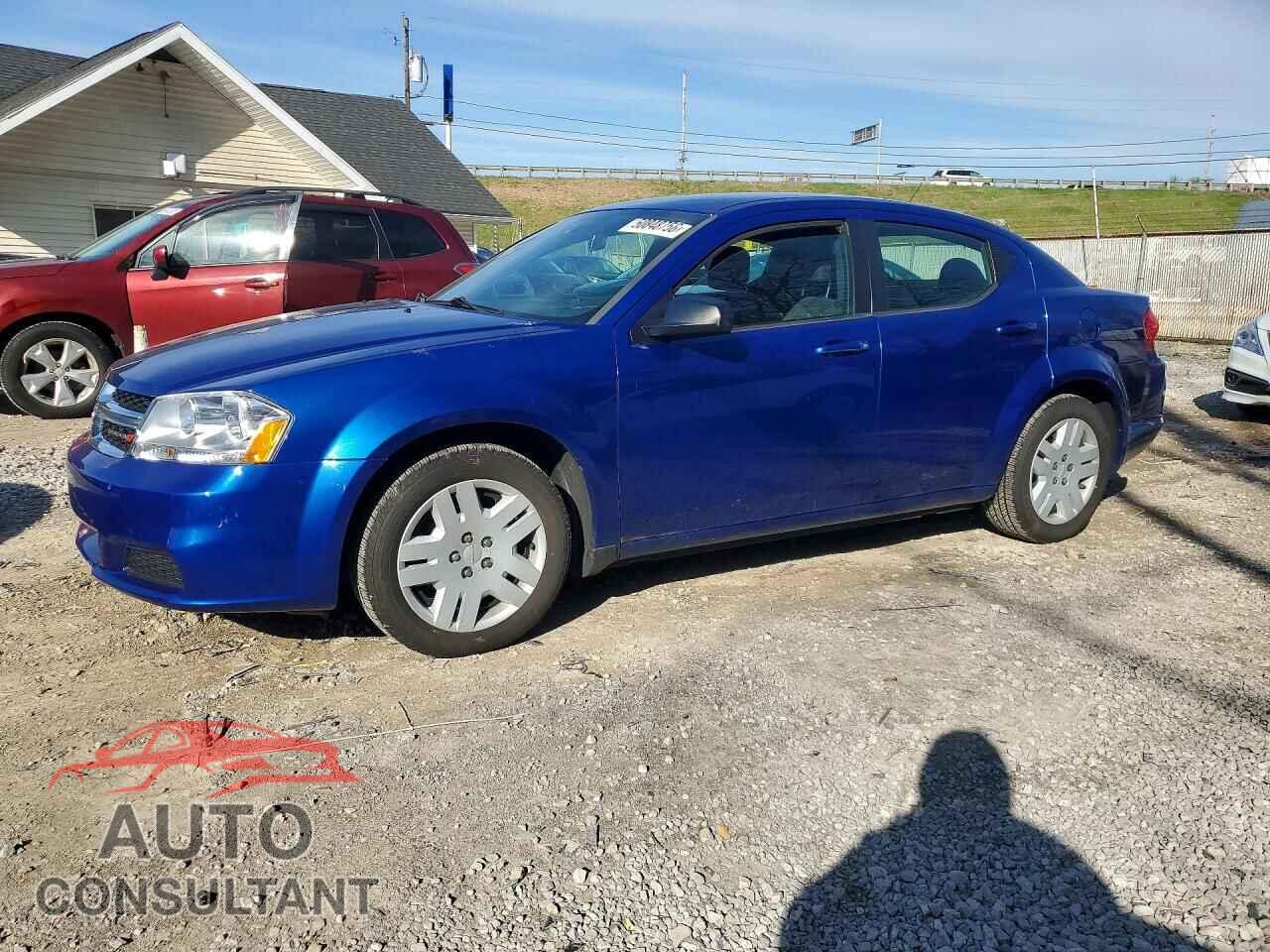 DODGE AVENGER 2012 - 1C3CDZAB5CN207338