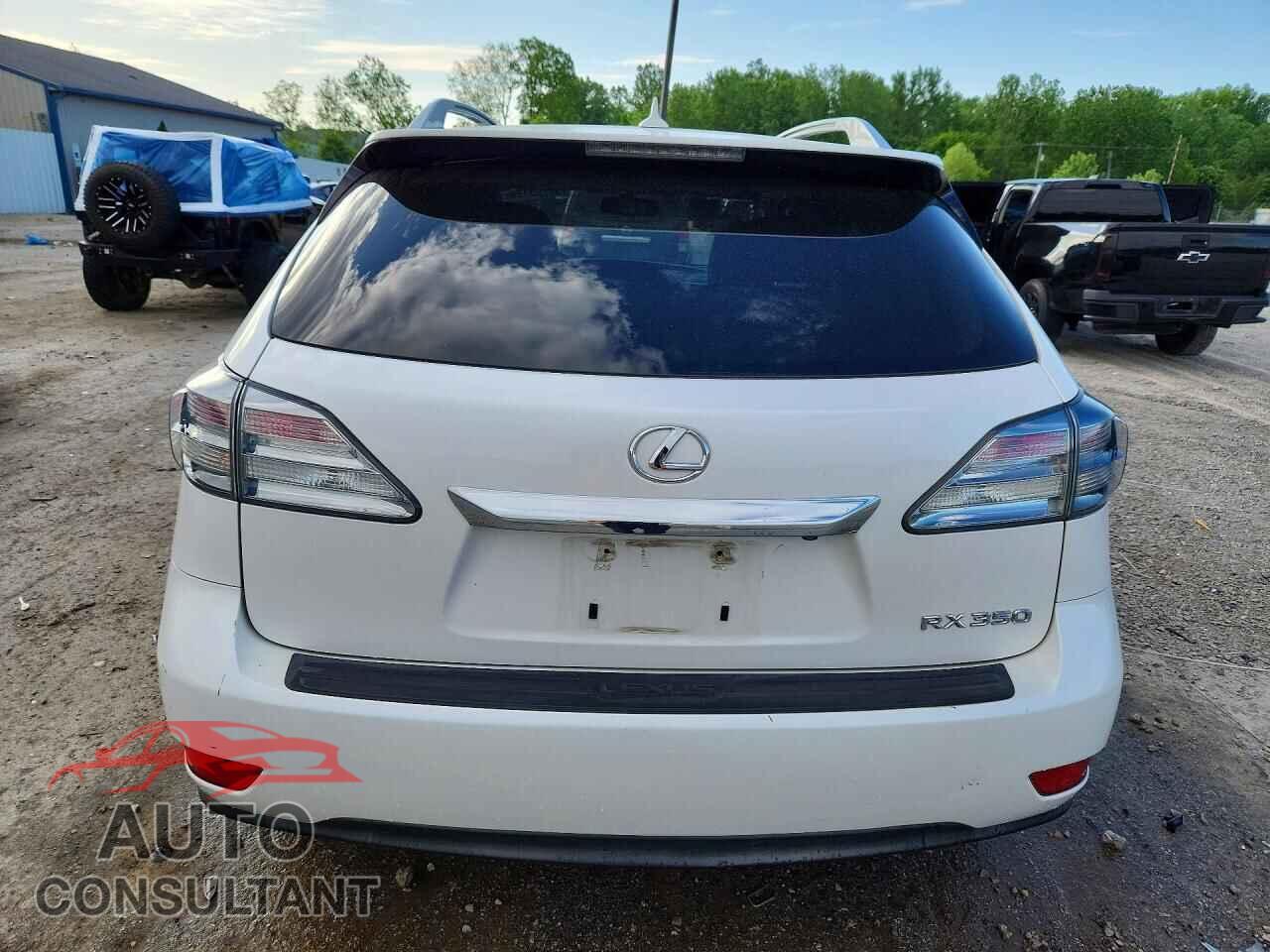LEXUS RX350 2012 - 2T2BK1BA3CC141052