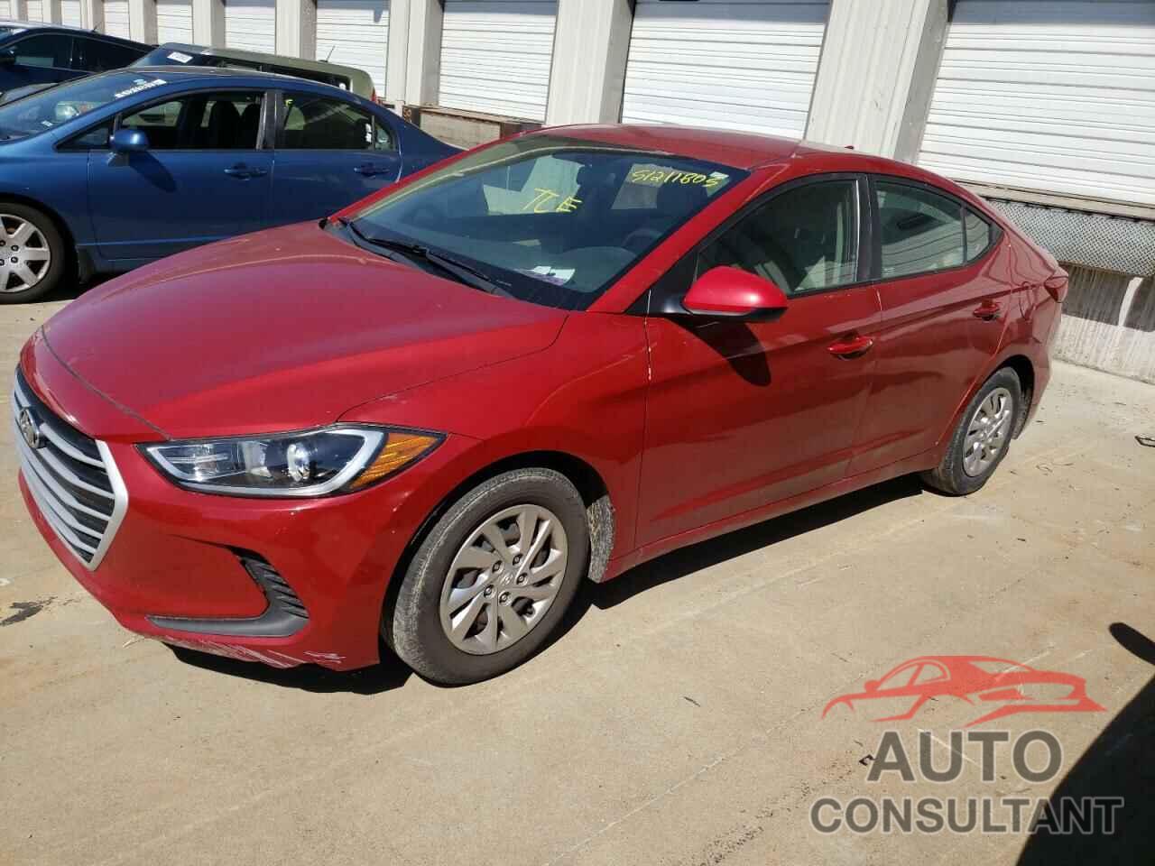 HYUNDAI ELANTRA 2017 - KMHD74LF7HU408497