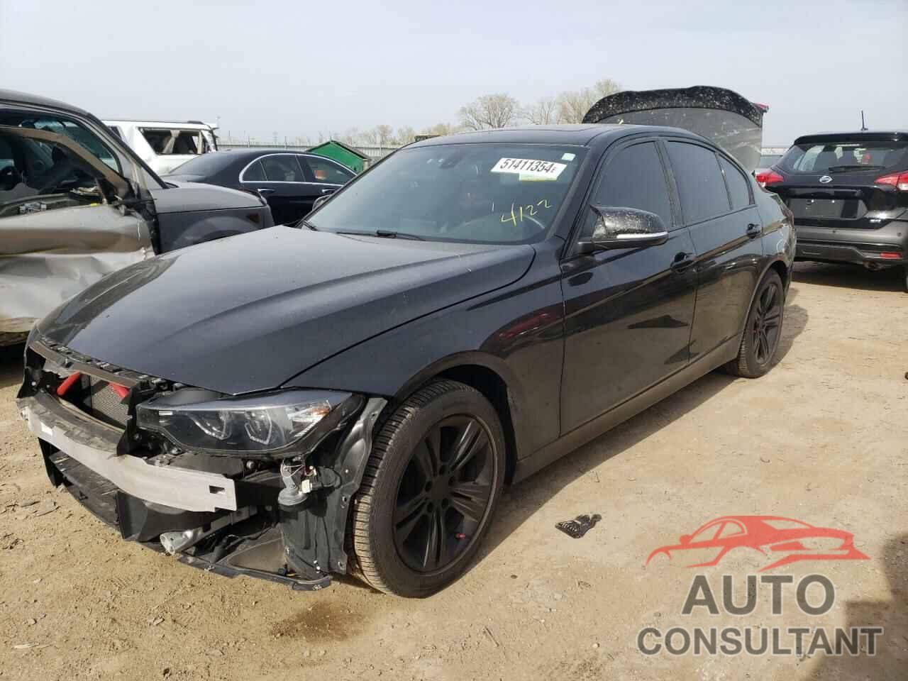 BMW 3 SERIES 2017 - WBA8D9G3XHNU65781