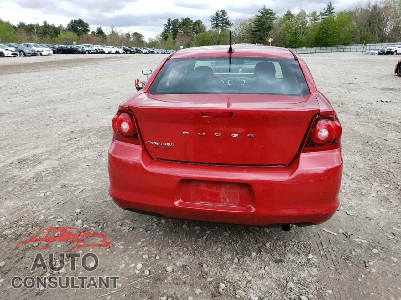 DODGE AVENGER 2013 - 1C3CDZAB7DN688243