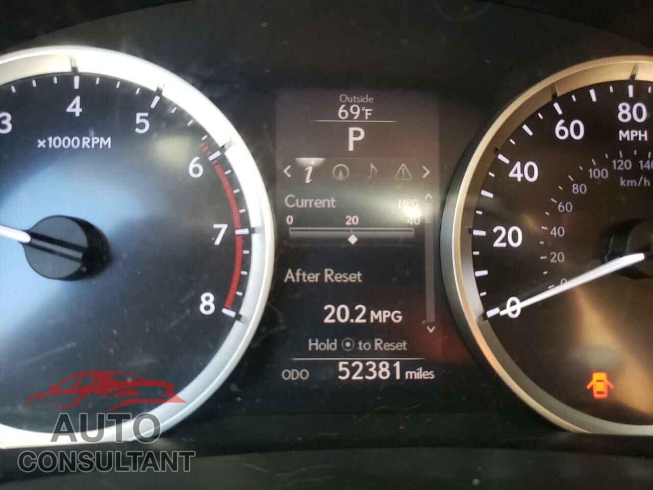 LEXUS IS 2016 - JTHBA1D24G5010405