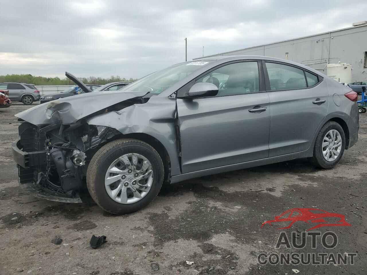 HYUNDAI ELANTRA 2018 - KMHD74LF0JU612094
