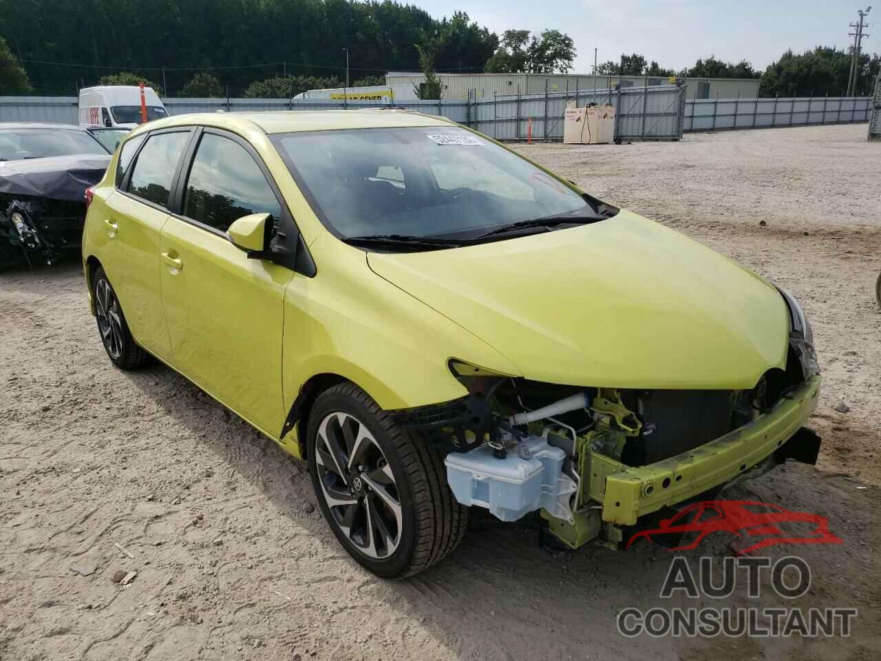 TOYOTA SCION 2016 - JTNKARJE8GJ518491