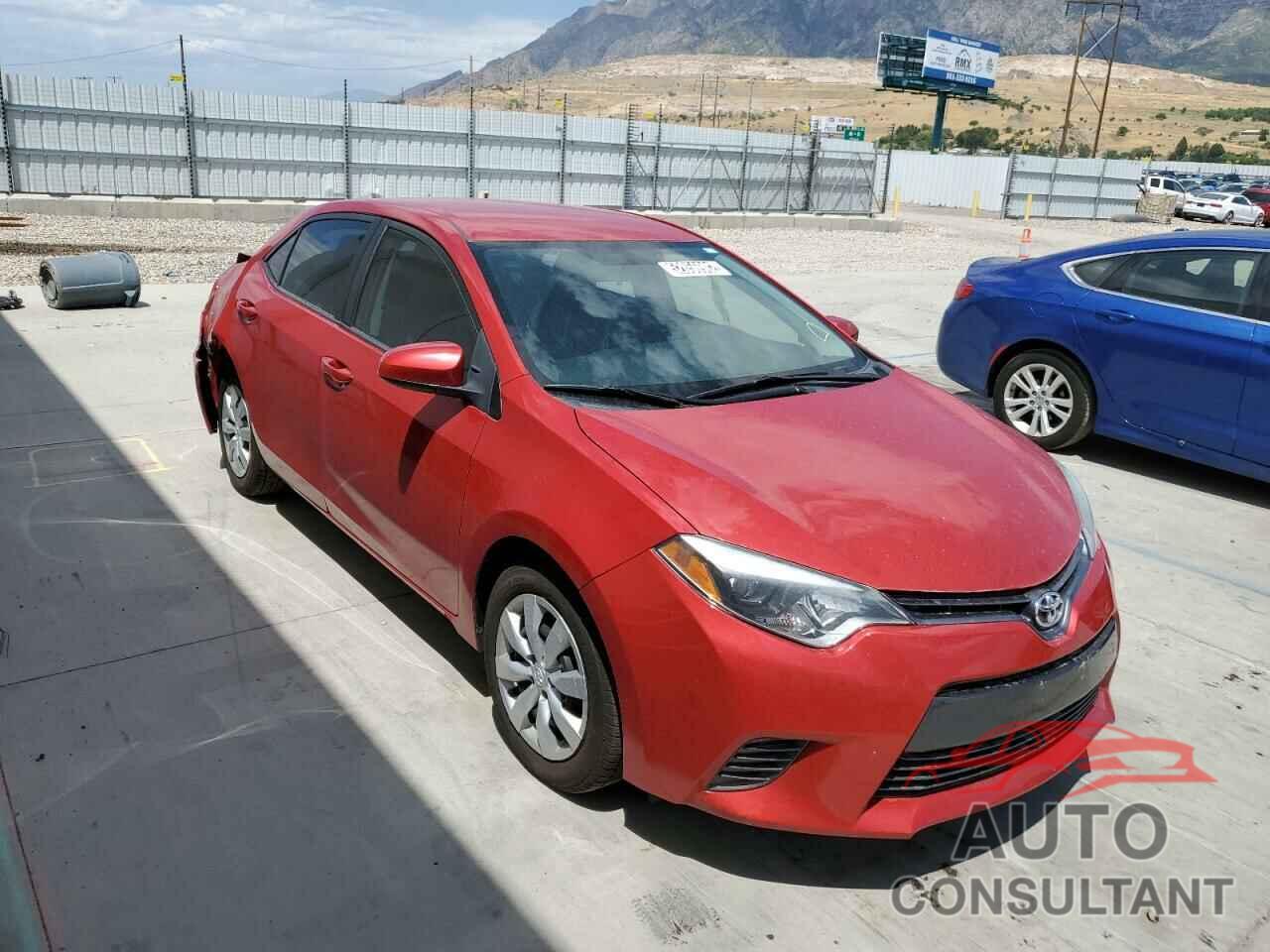 TOYOTA COROLLA 2016 - 2T1BURHE4GC525029