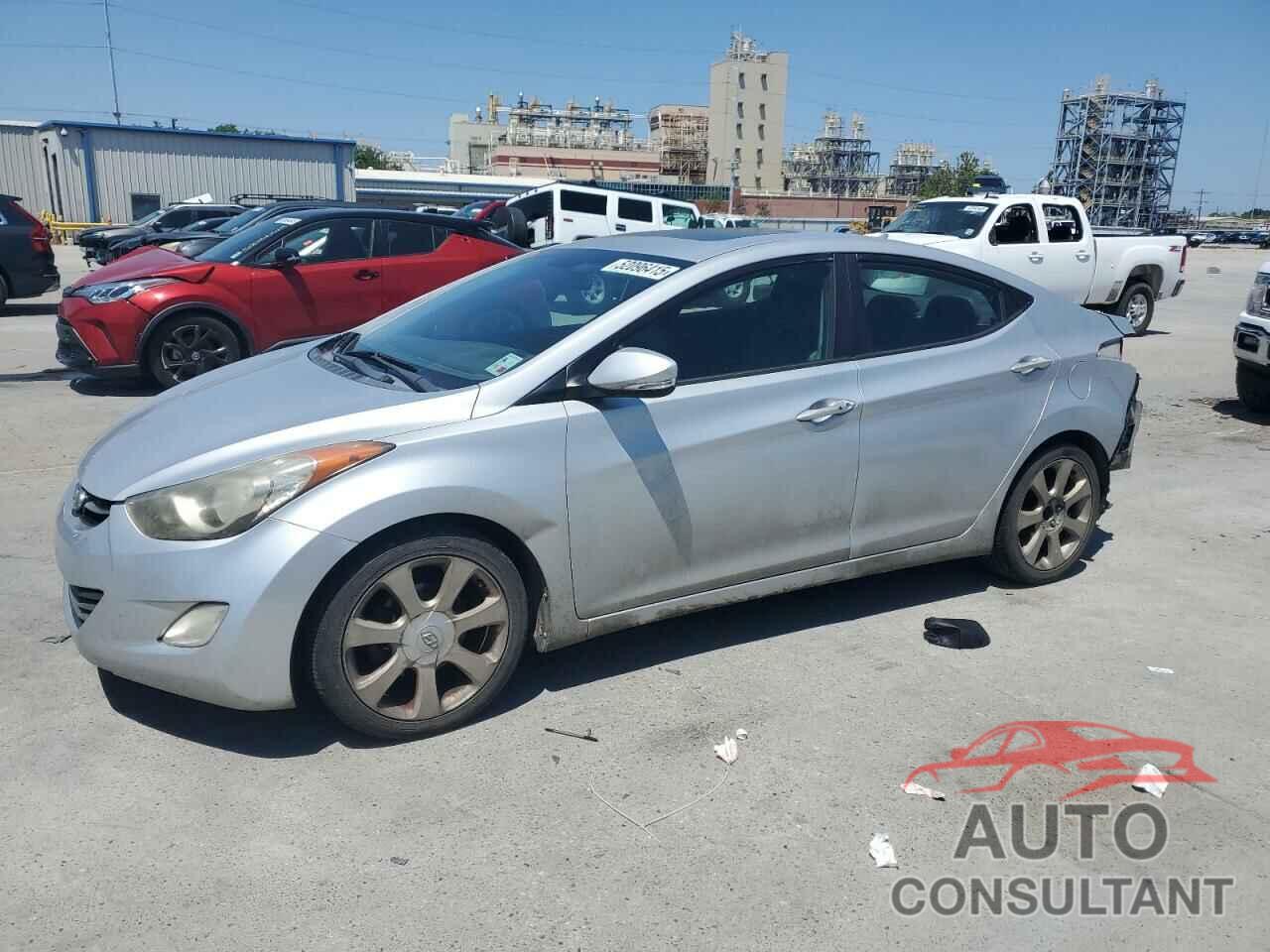 HYUNDAI ELANTRA 2013 - KMHDH4AE7DU805497