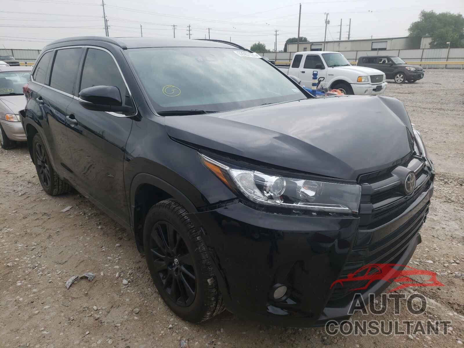 TOYOTA HIGHLANDER 2017 - 5TDKZRFH1HS510592
