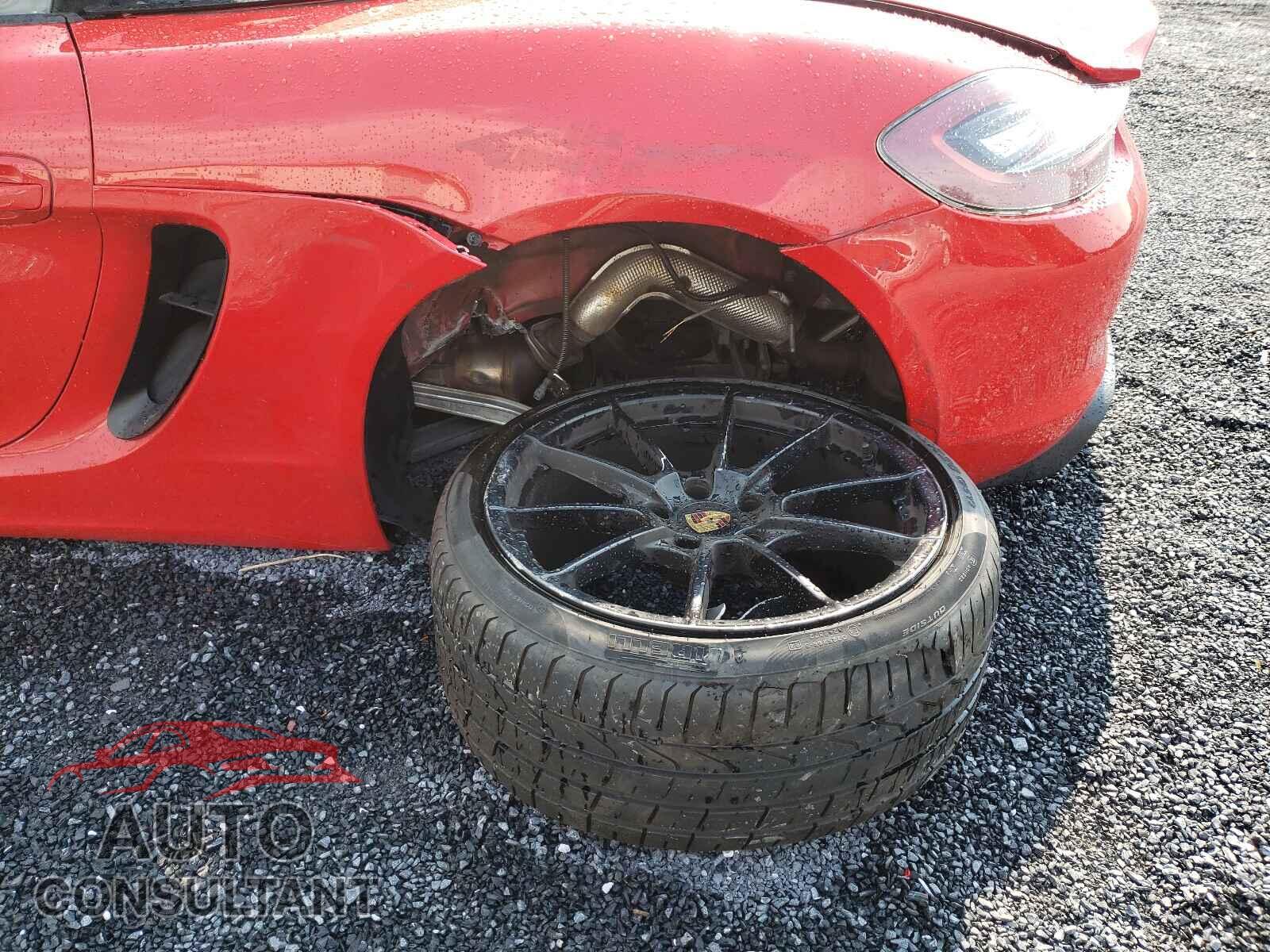 PORSCHE BOXSTER 2016 - WP0CC2A82GS152090