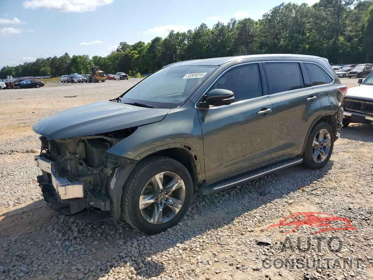 TOYOTA HIGHLANDER 2016 - 5TDYKRFH5GS187189