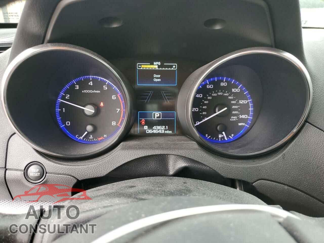 SUBARU OUTBACK 2017 - 4S4BSAFC1H3429115