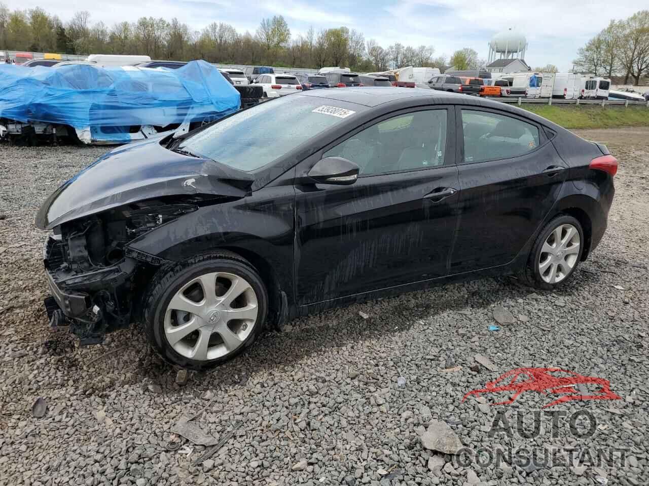 HYUNDAI ELANTRA 2013 - KMHDH4AE7DU961278