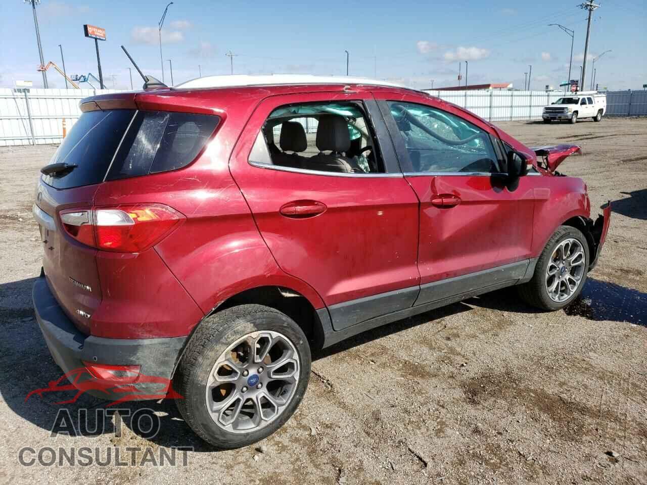 FORD ECOSPORT 2019 - MAJ6S3KLXKC286301