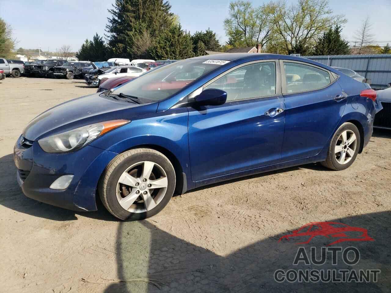 HYUNDAI ELANTRA 2013 - KMHDH4AEXDU805980