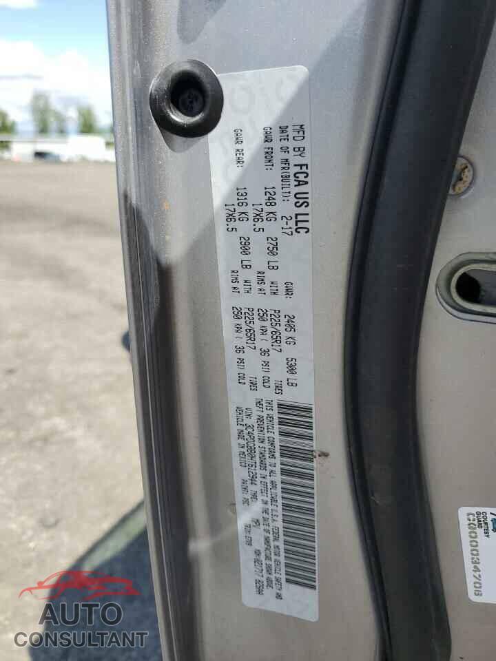 DODGE JOURNEY 2017 - 3C4PDCBB0HT612944