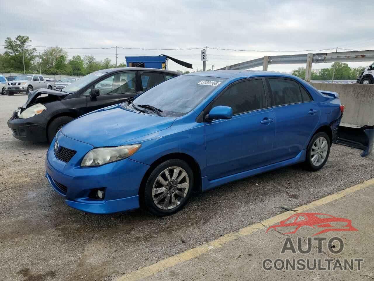 TOYOTA COROLLA 2009 - 1NXBU40E89Z045981
