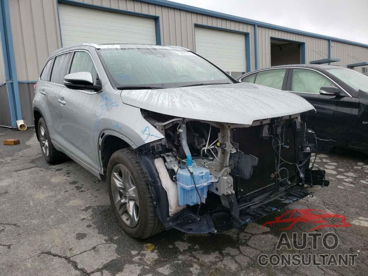 TOYOTA HIGHLANDER 2017 - 5TDDZRFH7HS390919
