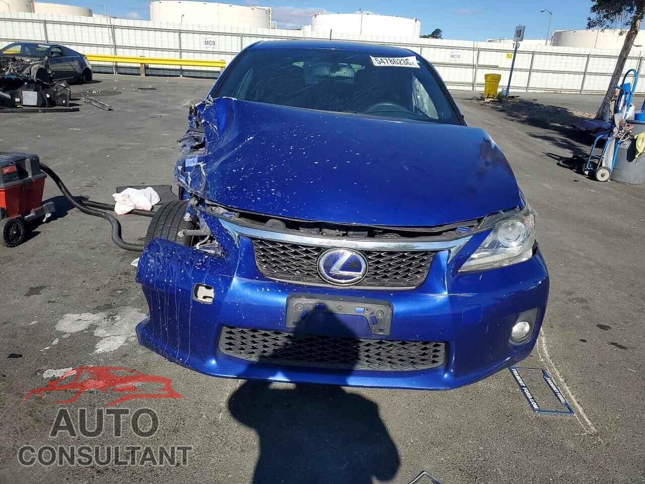 LEXUS CT 200 2012 - JTHKD5BH5C2114077