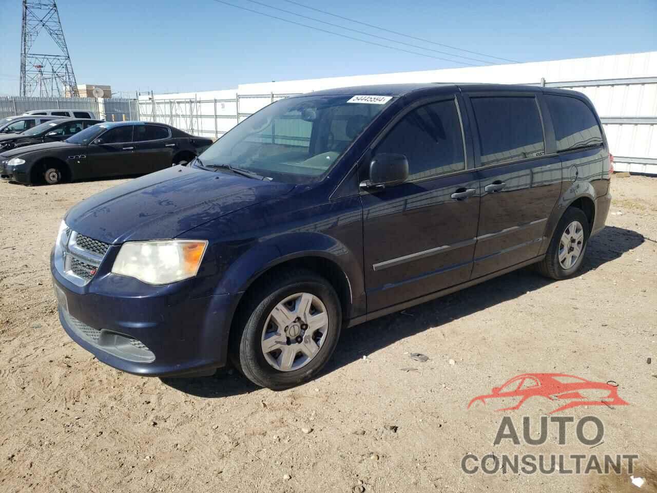 DODGE CARAVAN 2013 - 2C4RDGBG4DR587202