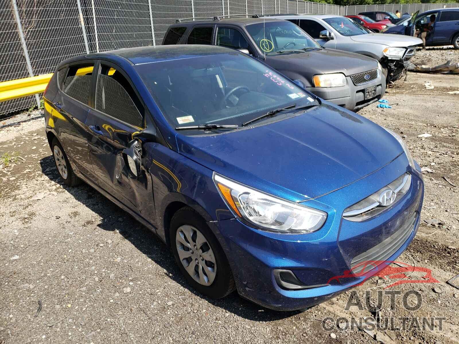 HYUNDAI ACCENT 2017 - KMHCT5AE3HU307268