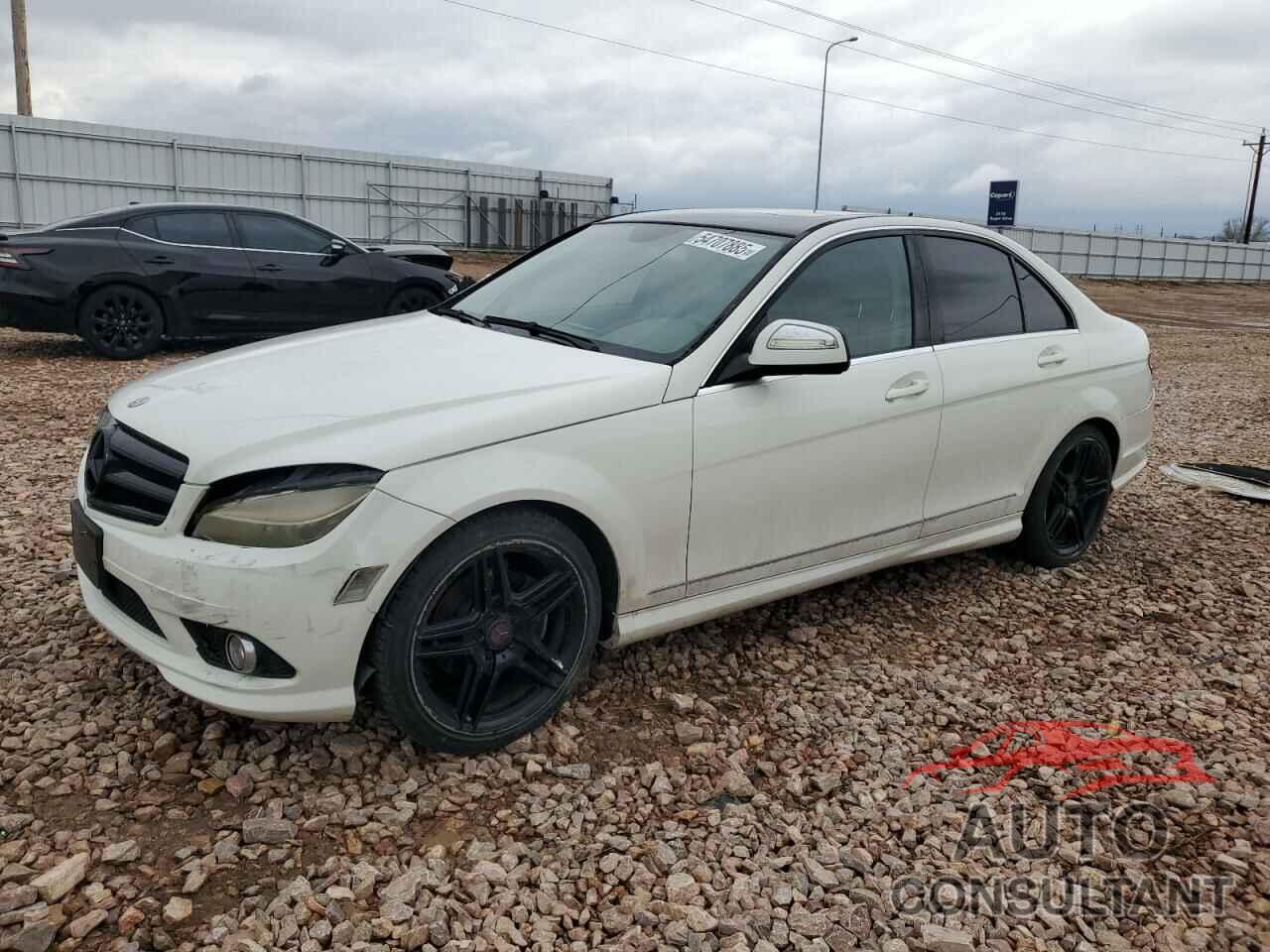 MERCEDES-BENZ C-CLASS 2009 - WDDGF54X69R059912