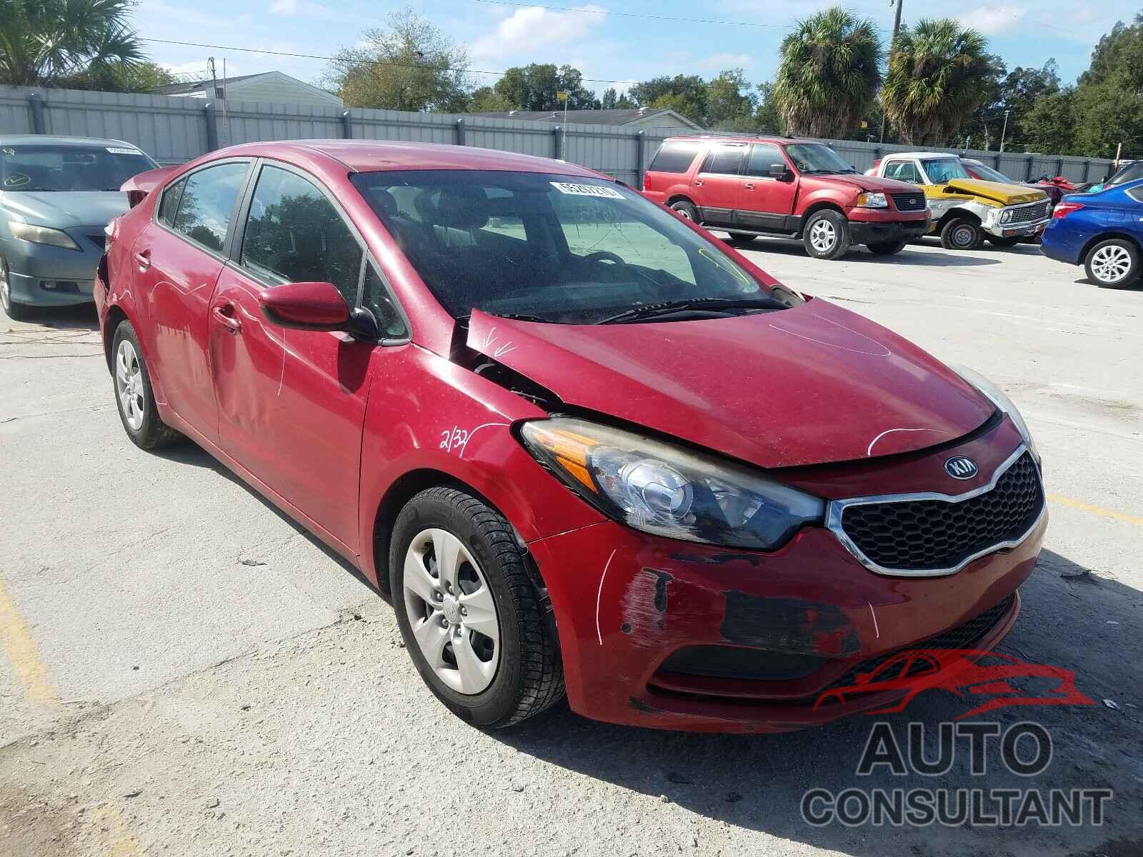 KIA FORTE 2016 - KNAFK4A61G5508406