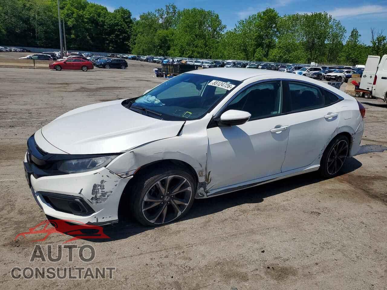 HONDA CIVIC 2019 - 2HGFC2F82KH561391
