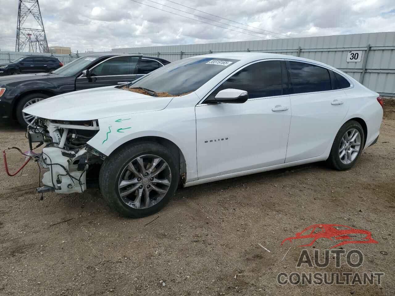 CHEVROLET MALIBU 2017 - 1G1ZE5STXHF202374