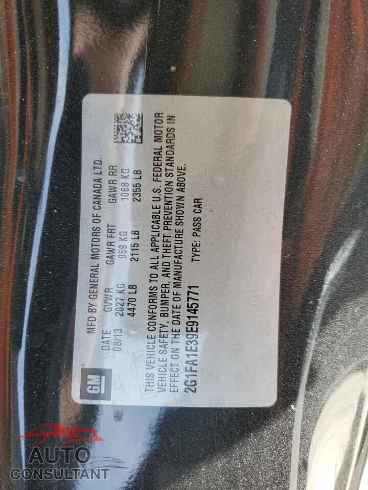 CHEVROLET CAMARO 2014 - 2G1FA1E39E9145771