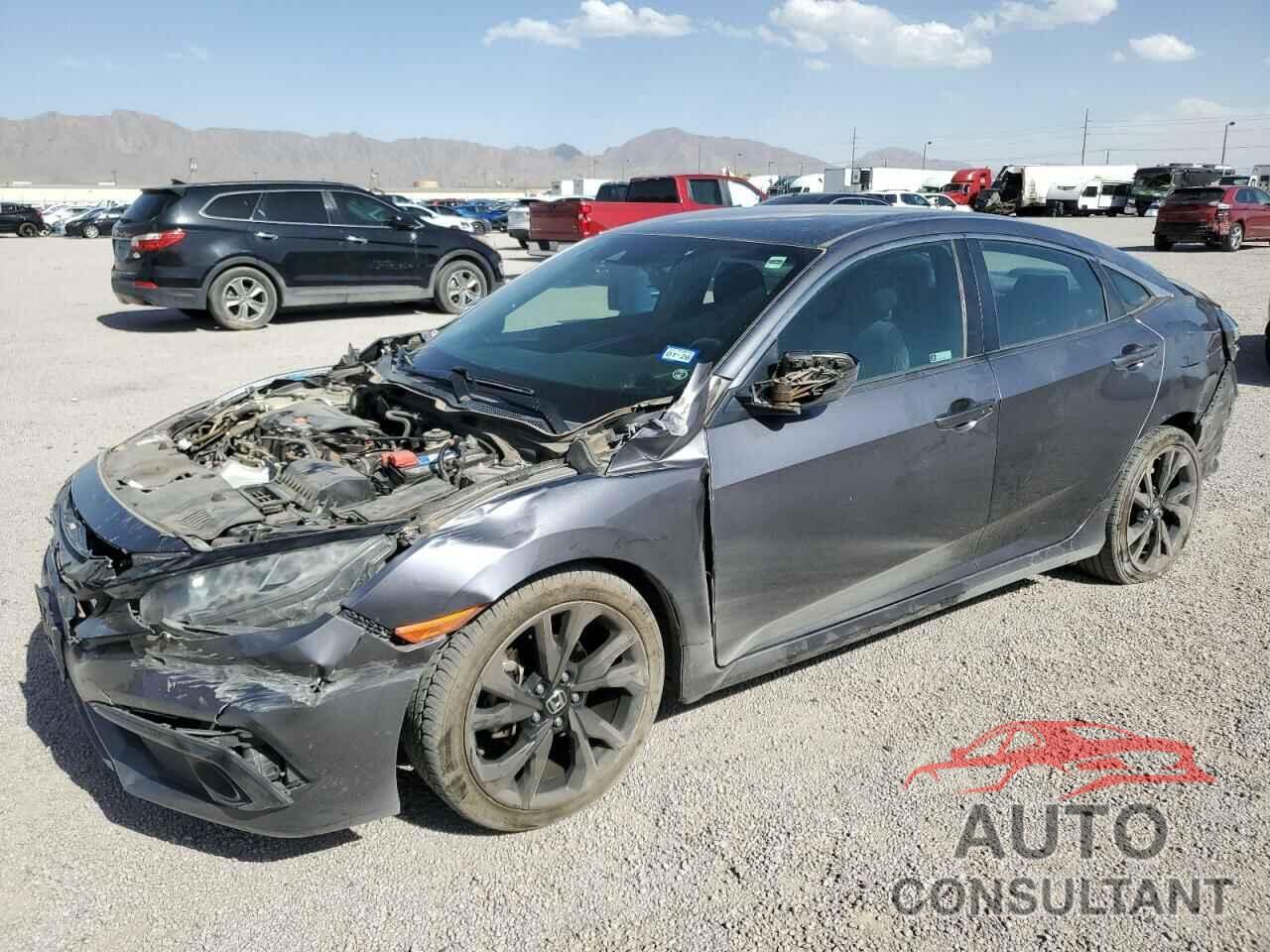 HONDA CIVIC 2020 - 2HGFC2F8XLH586119