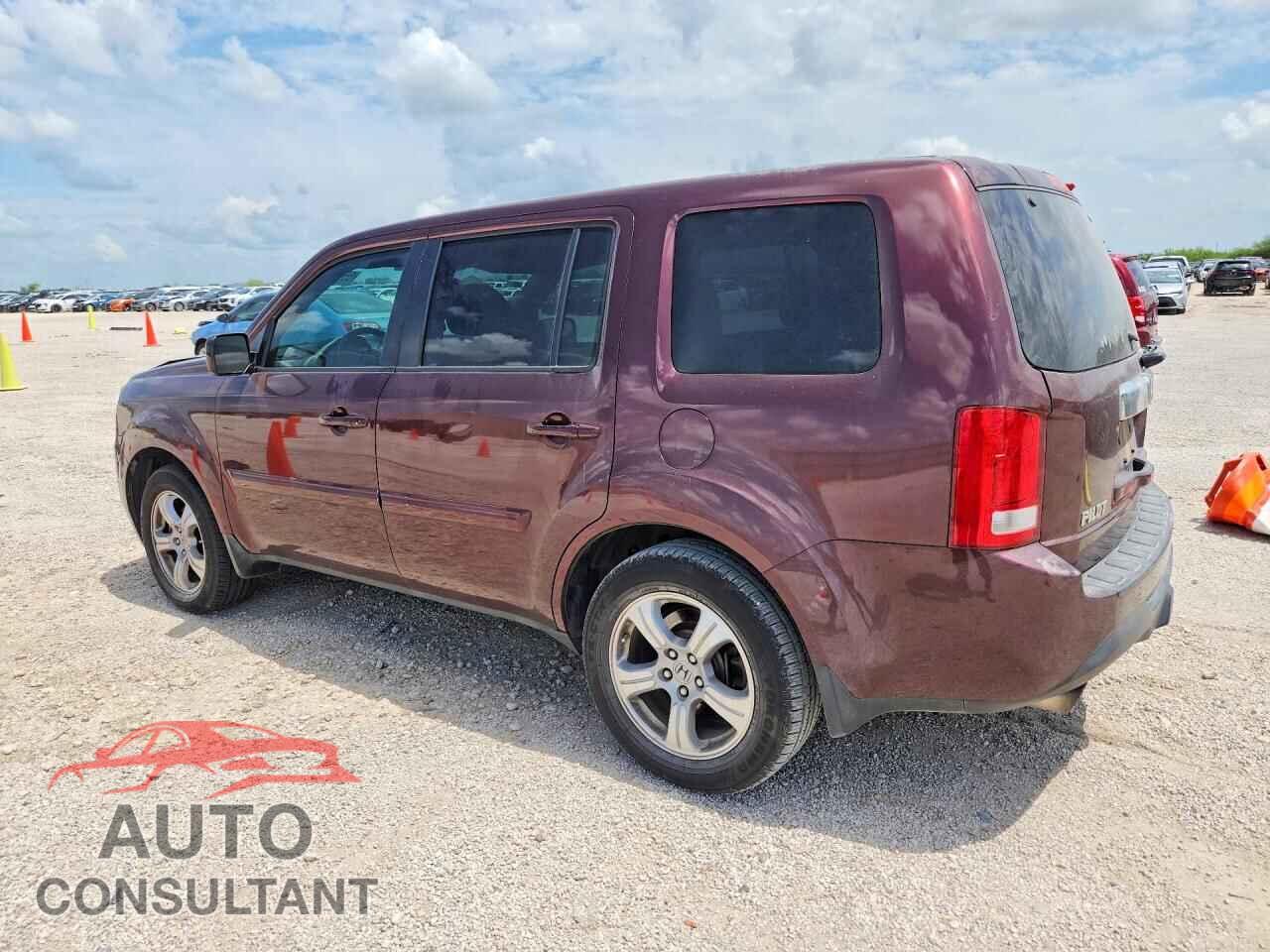 HONDA PILOT 2013 - 5FNYF3H77DB024307